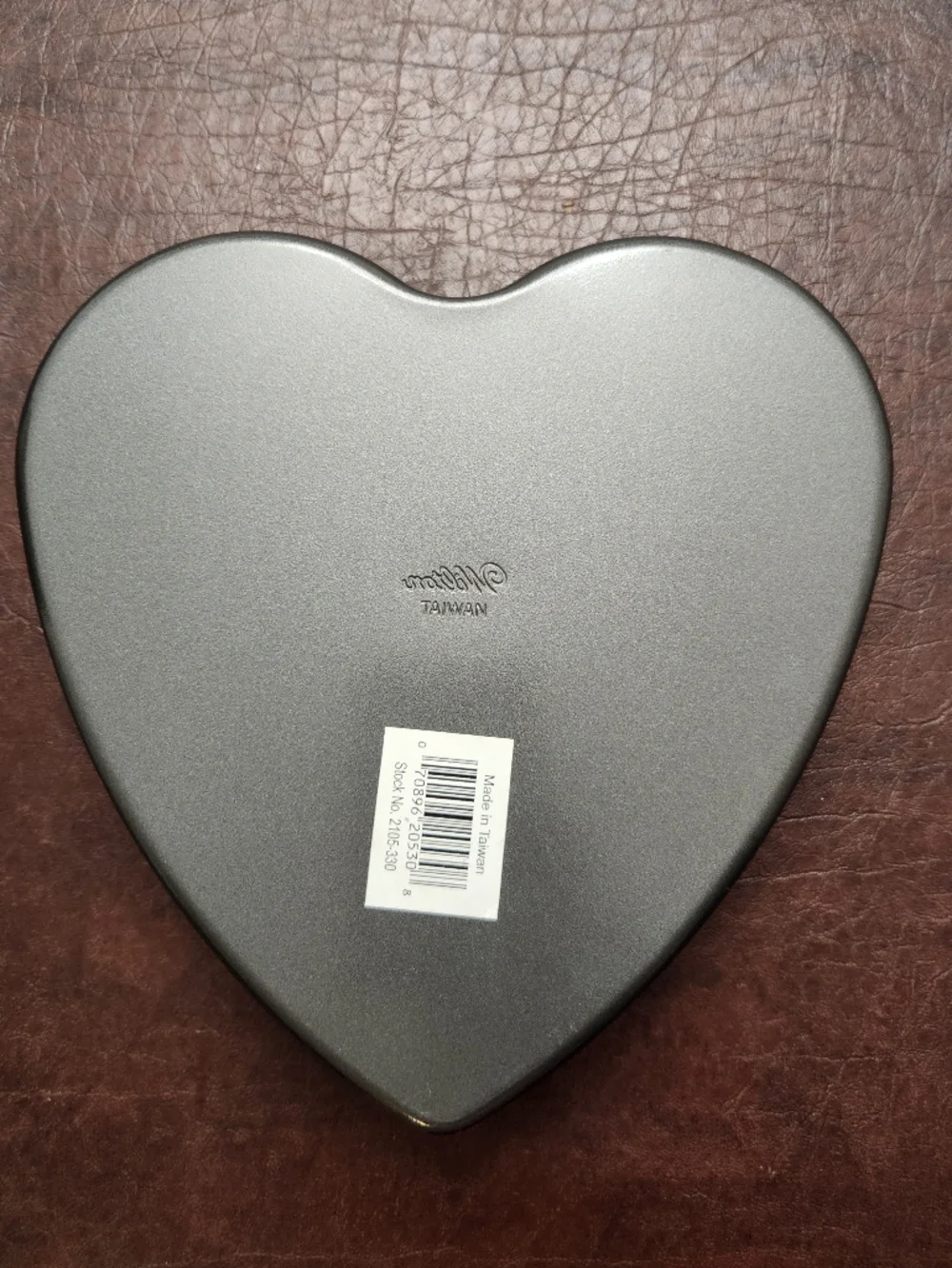 Wilton Black Heart-Shaped Cake Pan